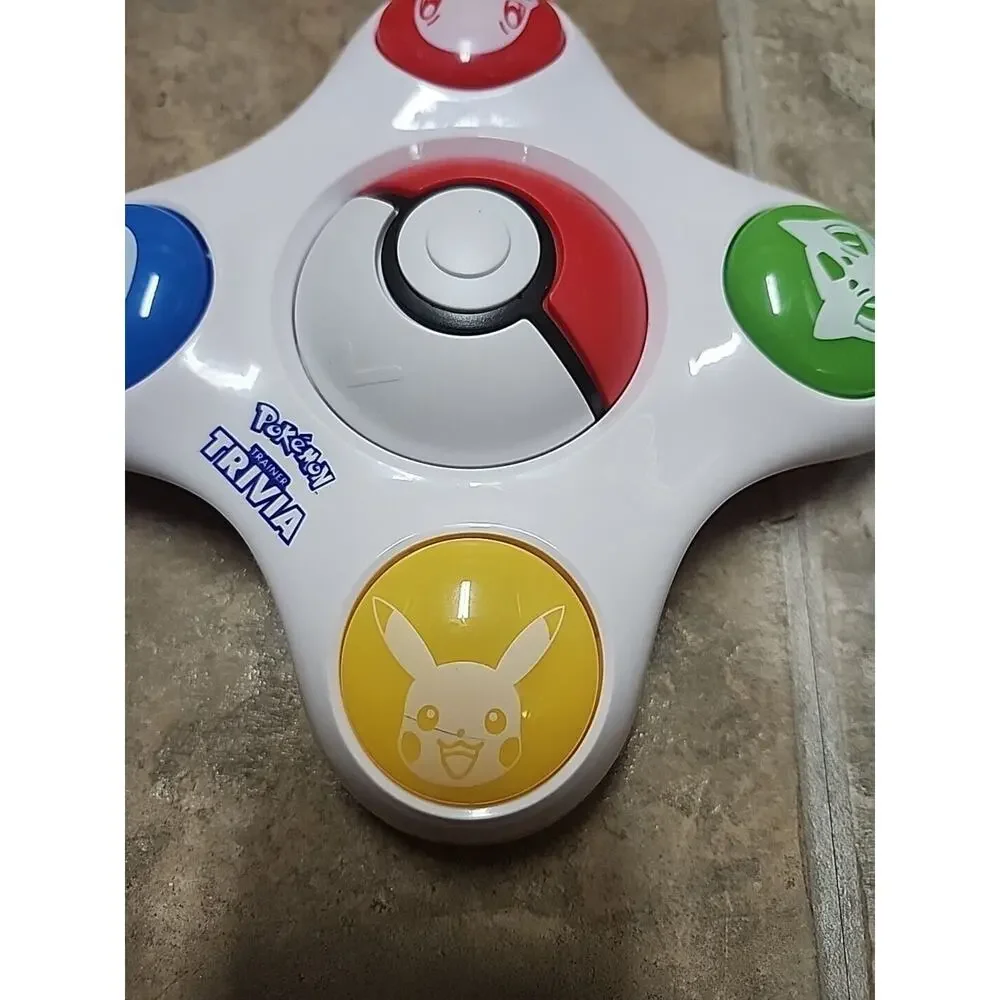 Pokemon Trainer Handheld Trivia Game Electronic 1000 Questions Kids Toy Tested